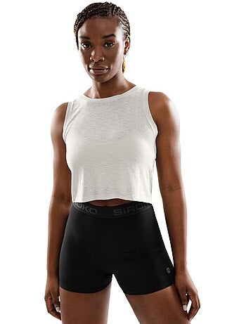 Débardeur crop top fitness femme fitness femme avast