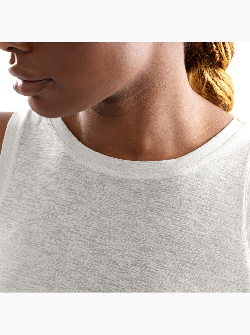 Débardeur crop top fitness femme fitness femme avast Blanc - Kiabi