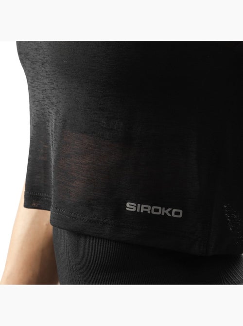 Débardeur crop top fitness femme fitness femme beat - Kiabi