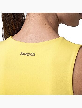 Débardeur crop top trail running femme randonnée femme phoenix-w