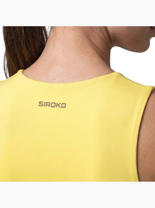 Débardeur crop top trail running femme randonnée femme phoenix-w - Kiabi