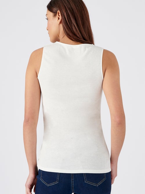 Débardeur 'Damart' thermolactyl Niveau 2 - Kiabi