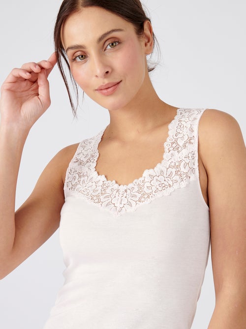 Débardeur 'Damart' thermolactyl Niveau 2 - Kiabi