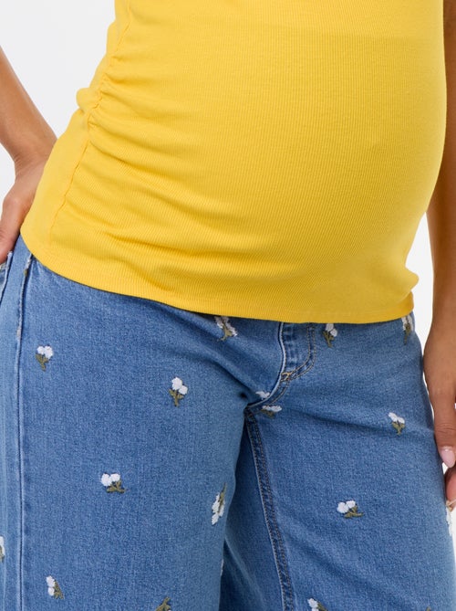 Débardeur de grossesse à emmanchures américaines - Kiabi