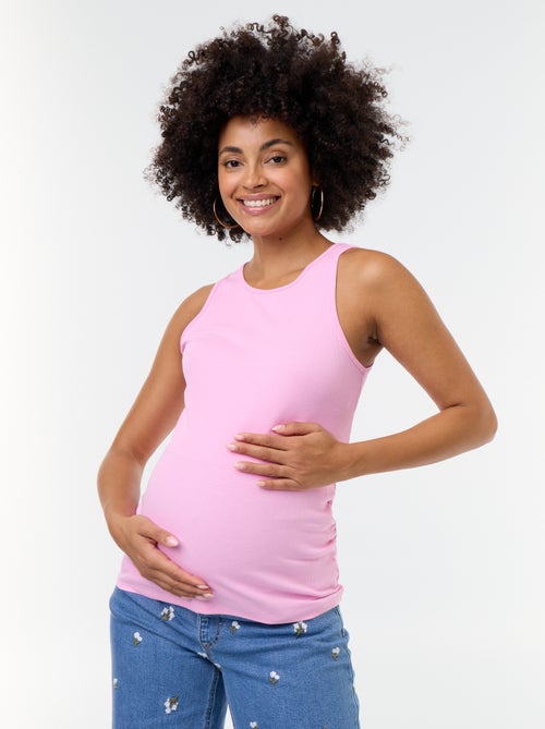 Débardeur de grossesse à emmanchures américaines - Kiabi