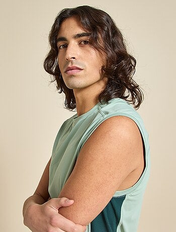 Débardeur de sport avec mesh sur côtés - (ekstract)