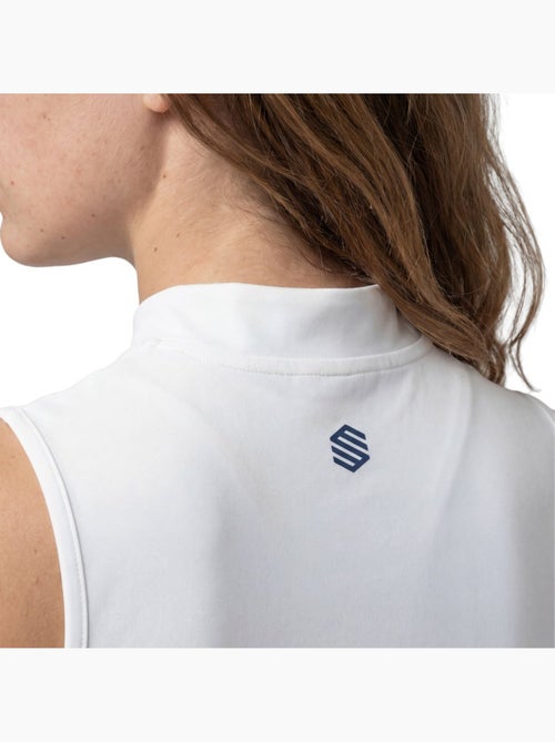 Débardeur de tennis demi-zip femme tennis femme rally-w - Kiabi