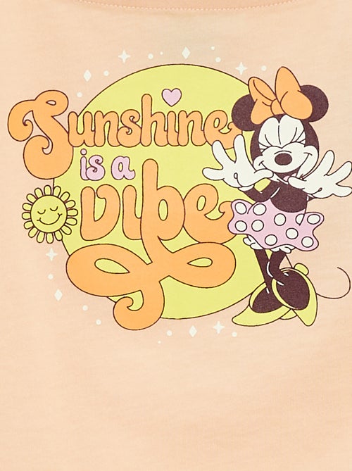 Débardeur 'Disney' avec bretelles volantées - Kiabi