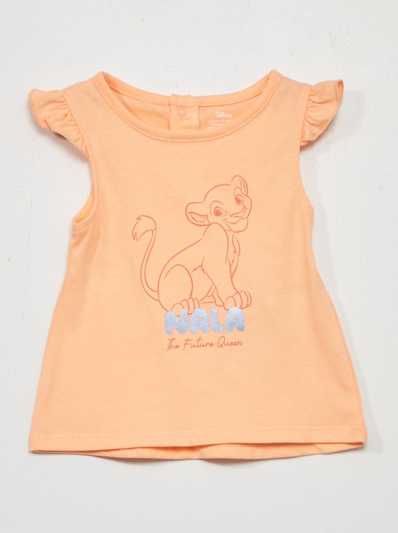 Débardeur 'Disney' Orange - Kiabi