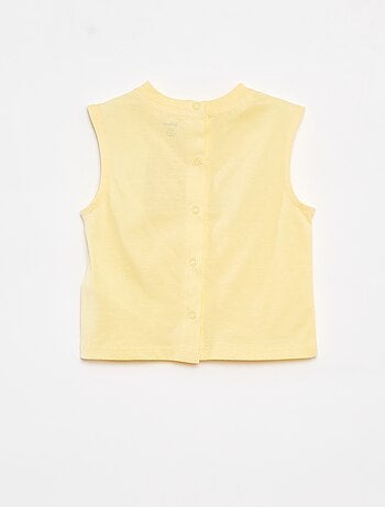 Débardeur en coton imprimé 'Disney'