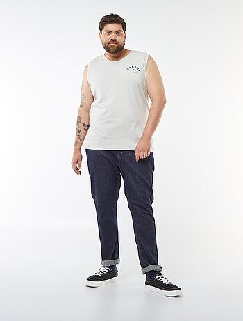 Débardeur en maille jersey avec imprimé recto/verso