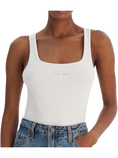 Débardeur Femme Calvin Klein Jeans - Kiabi Débardeur Femme Calvin Klein Jeans - Kiabi
