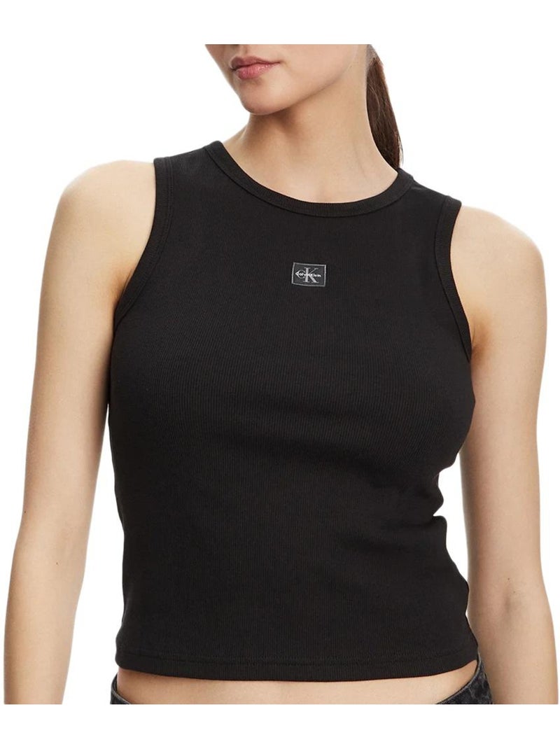Débardeur Femme Calvin Klein Jeans Noir - Kiabi