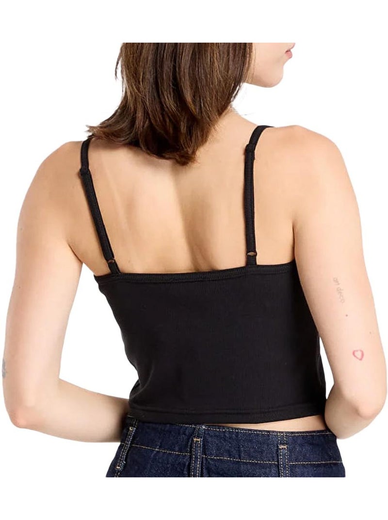 Débardeur Femme Calvin Klein Jeans Noir - Kiabi
