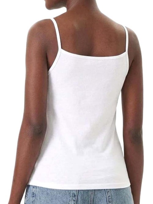 Débardeur Femme Calvin Klein Jeans Stretch - Kiabi Débardeur Femme Calvin Klein Jeans Stretch - Kiabi
