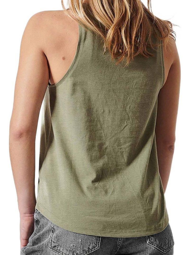 Débardeur Femme Kaporal Vert kaki clair - Kiabi