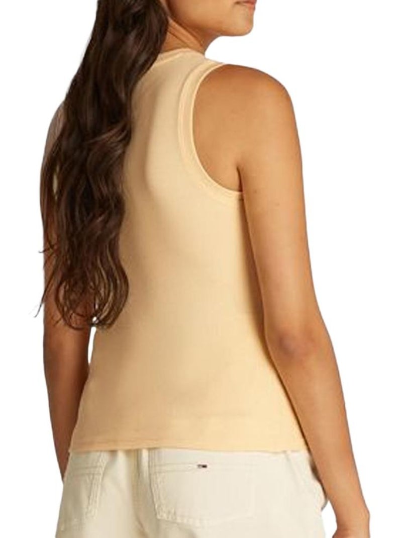 Débardeur Femme Tommy Hilfiger Jaune - Kiabi