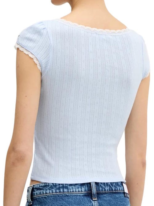 Débardeur  Femme Tommy Hilfiger Pointell - Kiabi