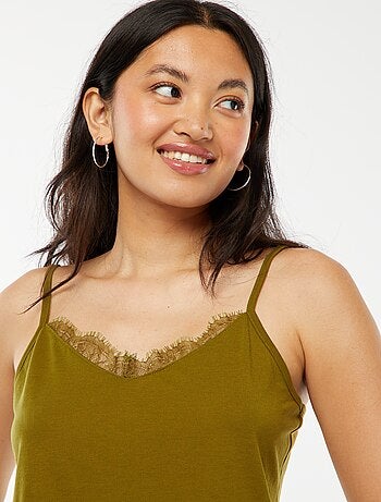 Débardeur fines bretelles