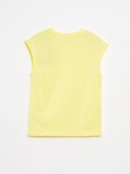 Débardeur forme loose avec découpe poitrine - Kiabi