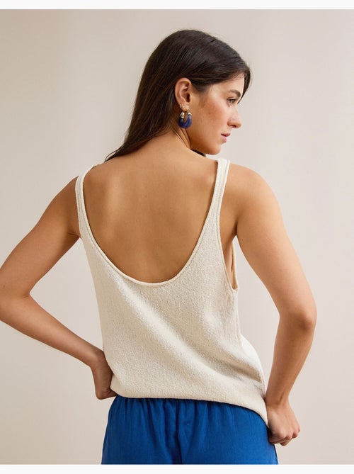 Débardeur nervuré, mo fashion - Kiabi