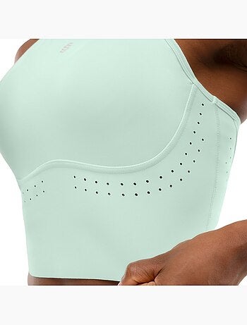 Débardeur running brassière intégrée femme fitness femme namib mint