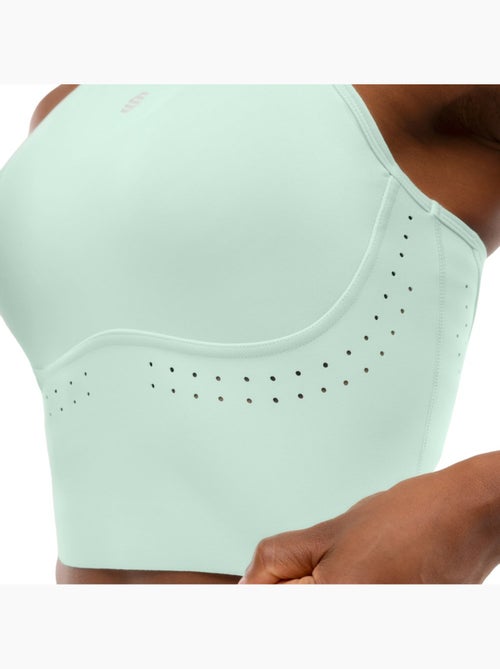 Débardeur running brassière intégrée femme fitness femme namib mint - Kiabi