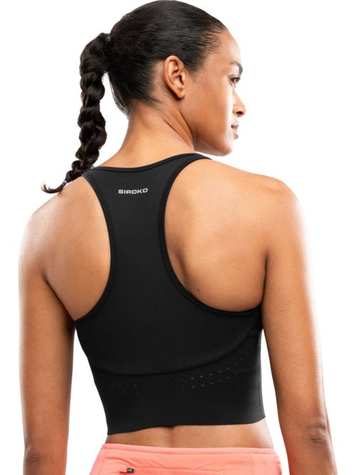 Débardeur running brassière intégrée femme fitness femme namib - Kiabi