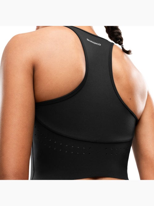 Débardeur running brassière intégrée femme fitness femme namib - Kiabi