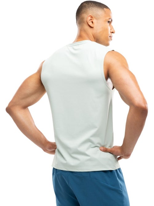 Débardeur running homme fitness homme paine mint - Kiabi