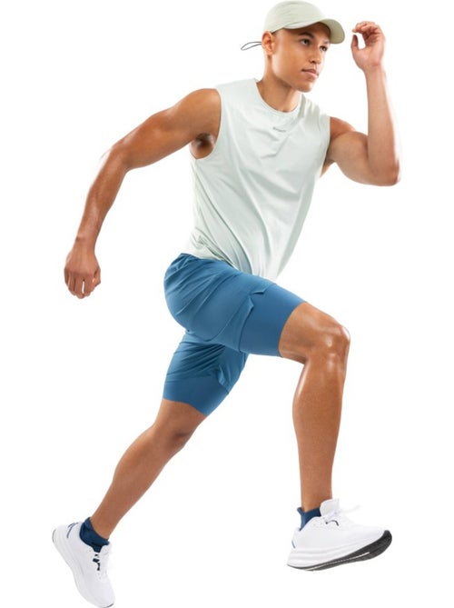 Débardeur running homme fitness homme paine mint - Kiabi