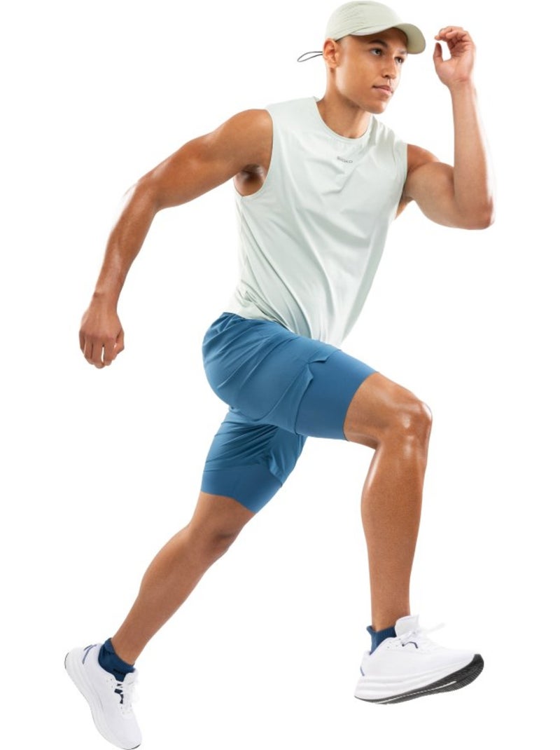 Débardeur running homme fitness homme paine mint Vert - Kiabi