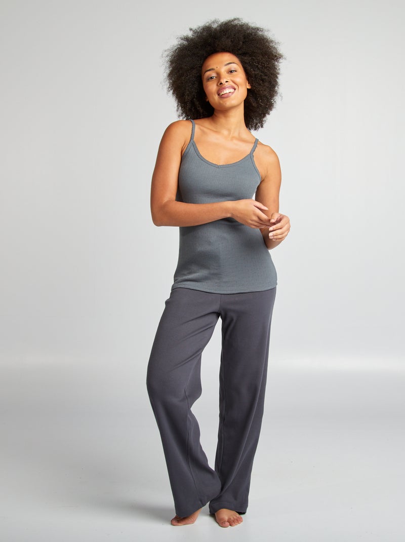 Débardeur thermorégulateur Gris - Kiabi