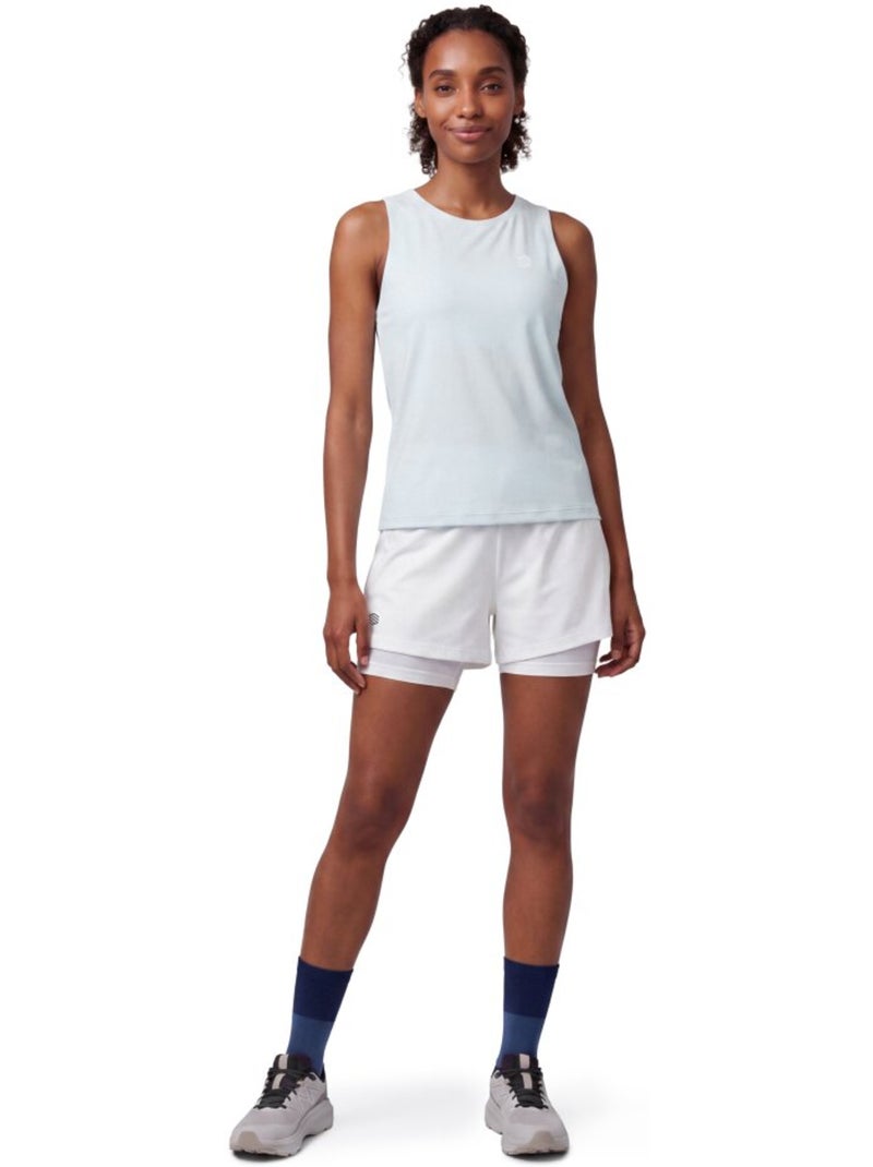 Débardeur trail running femme randonnée femme volt-w Bleu - Kiabi