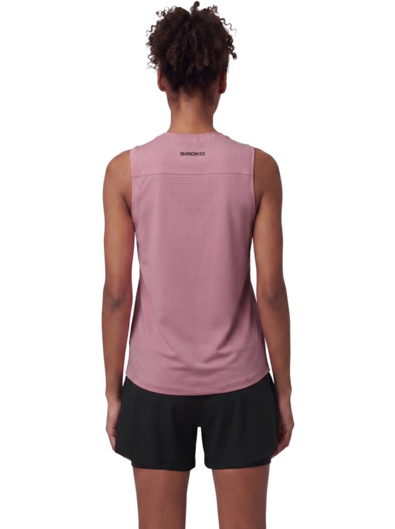 Débardeur trail running femme randonnée femme volt-w Violet - Kiabi