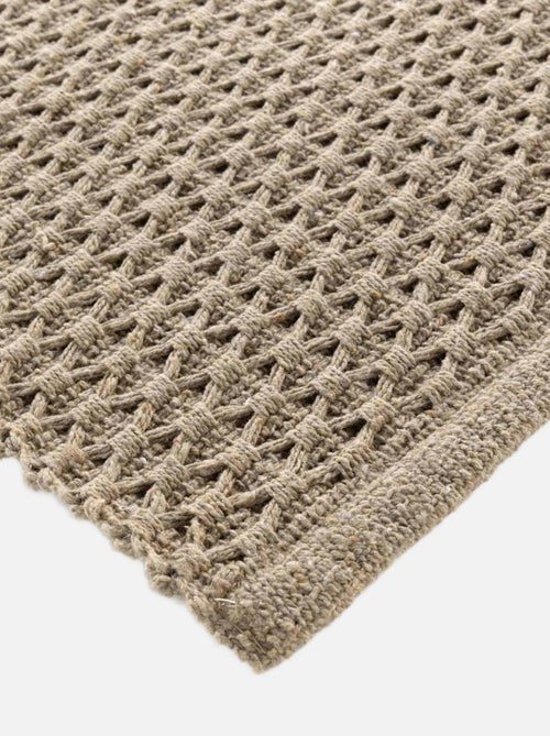 Decoratief geweven katoenen tapijt - Kiabi Decoratief geweven katoenen tapijt - Kiabi