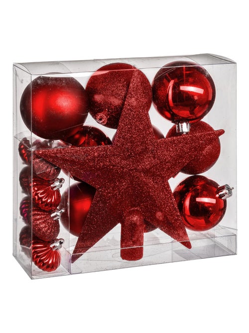 Decoratieset voor kerstboom - Kiabi