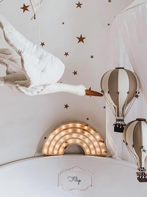 Decoratieve luchtballon - beige - Kiabi
