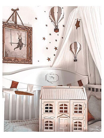 Decoratieve luchtballon - lichtgrijs | sevira kids