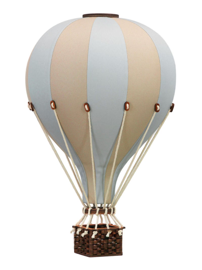 Decoratieve luchtballon, beige en blauw Blauw Beige - Kiabi