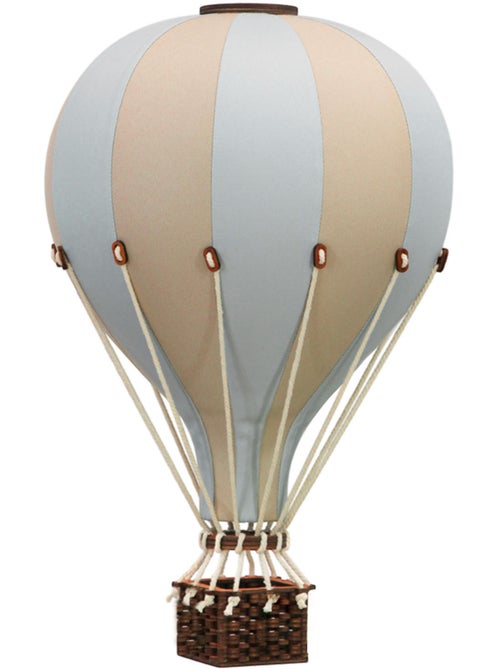 Decoratieve luchtballon, beige en blauw - Kiabi