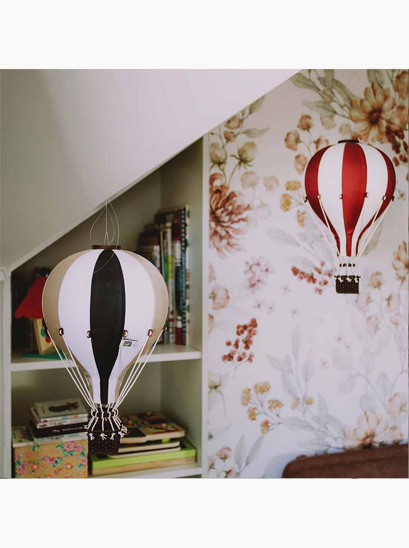 Decoratieve luchtballon, beige en blauw Blauw Beige - Kiabi
