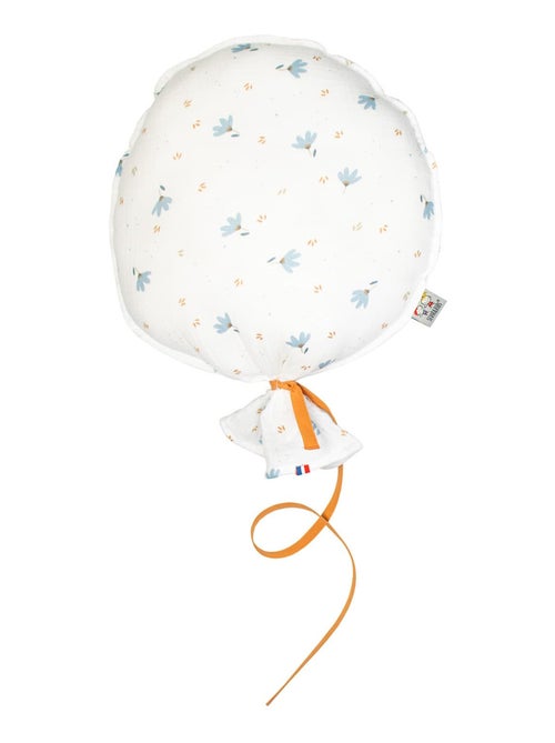 Decoratieve wandballon in katoensatijn, bleuet - Kiabi