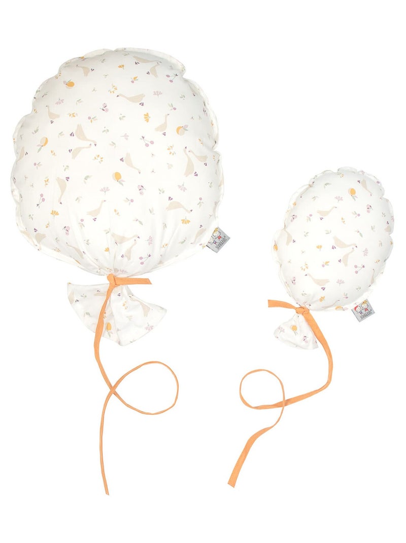 Decoratieve wandballon in katoensatijn, clem Beige - Kiabi