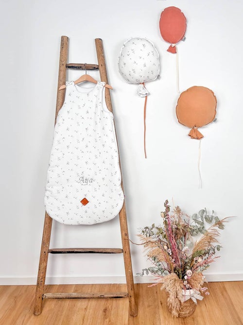 Decoratieve wandballon in katoensatijn, melody - Kiabi