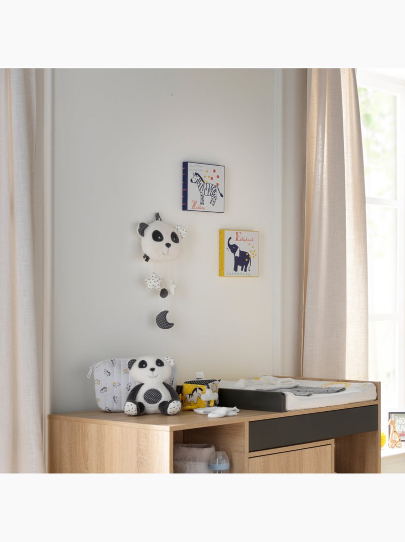 Decoratieve wandlamp van wit polyester Wit - Kiabi