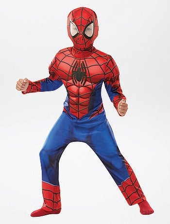 Déguisement combinaison + cagoule 'Spider-man'