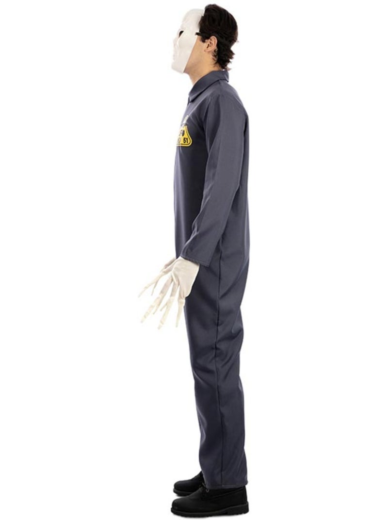 Déguisement d'alien de la zone 51 pour homme Multicolore - Kiabi