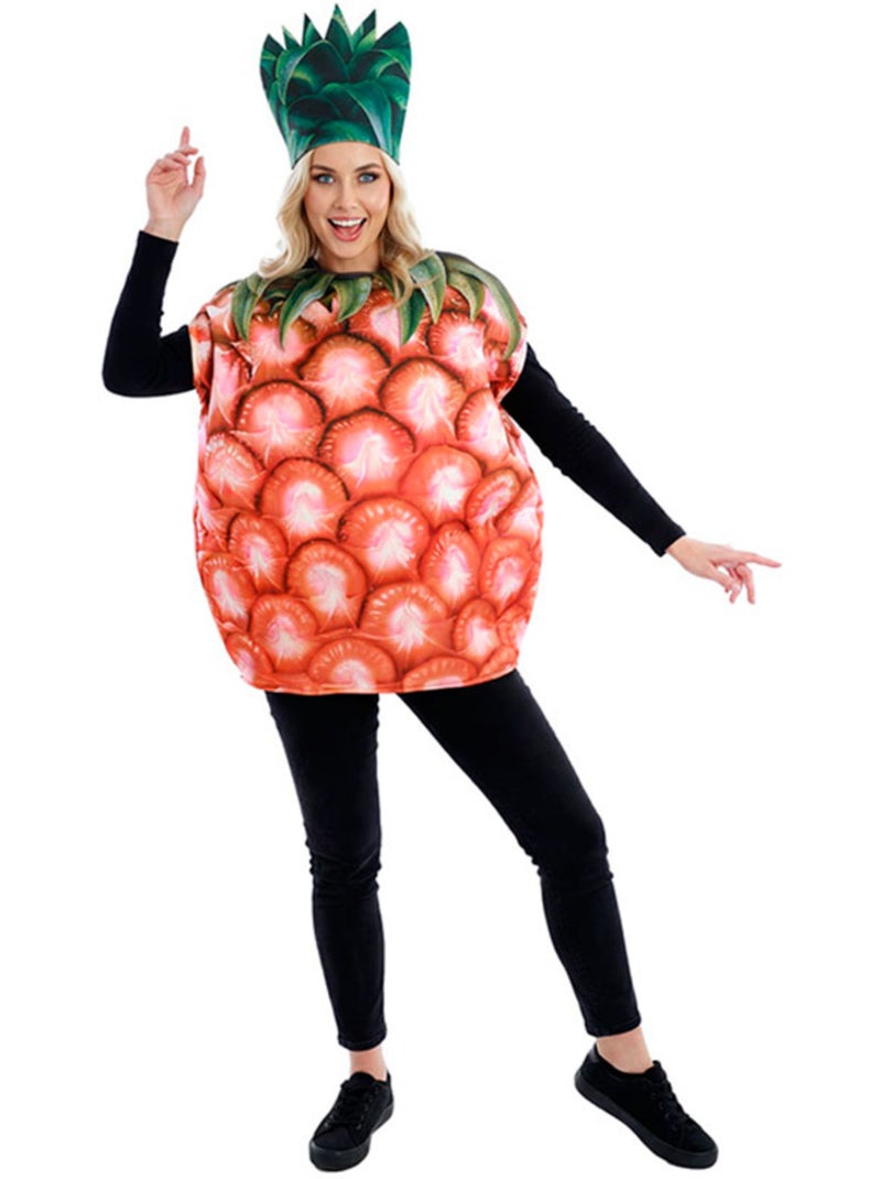 Déguisement d'ananas pour adultes Multicolore - Kiabi