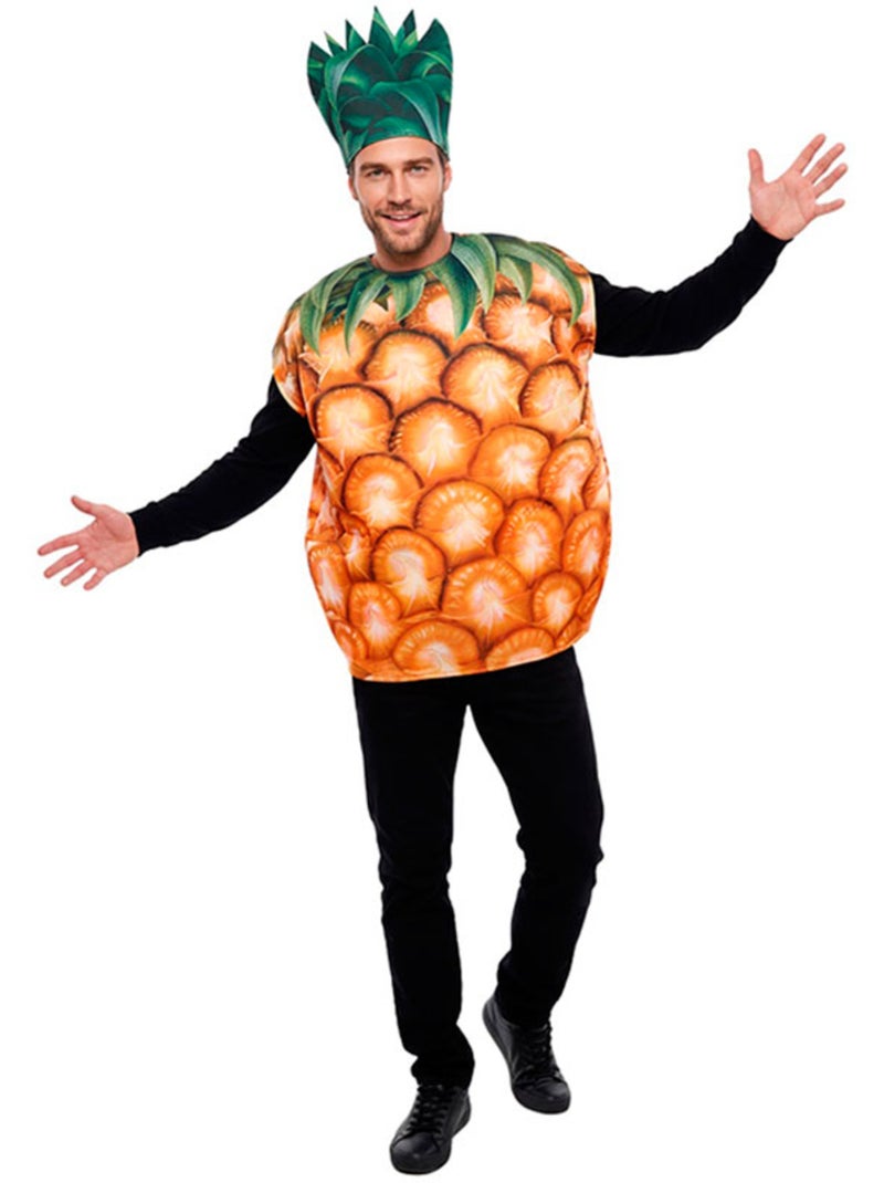 Déguisement d'ananas pour adultes Multicolore - Kiabi